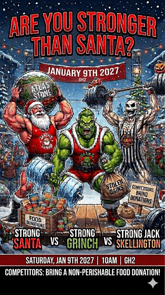 Are You Stronger Than Santa? 5 Graphic