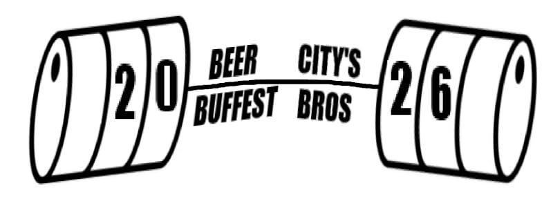 Beer City's Buffest Bros Graphic