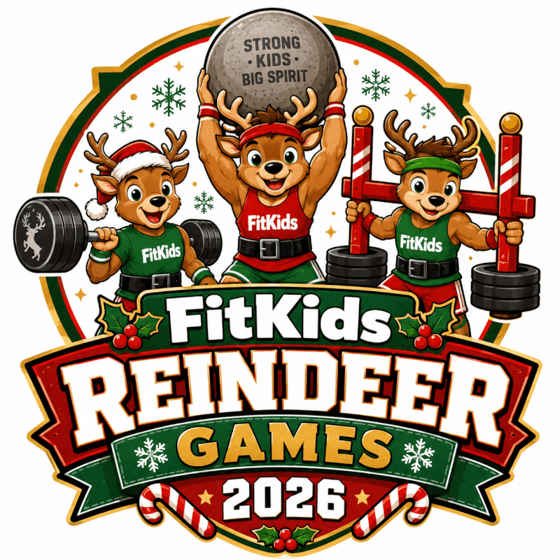 FitKids Reindeer Games 2026 Graphic