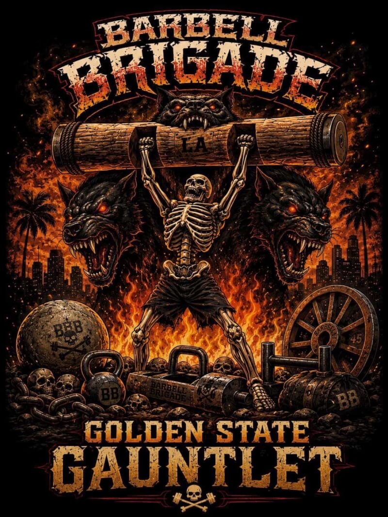 Golden State Gauntlet Graphic