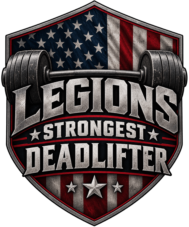 Legions Strongest Deadlifter Graphic