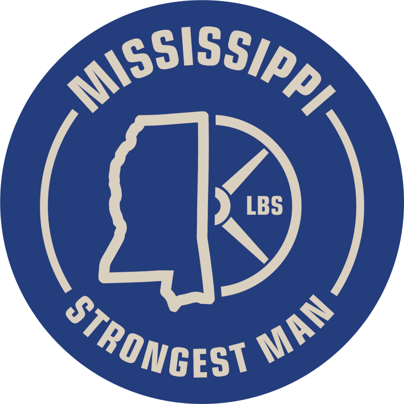 Mississippi's Strongest Man & Woman 2026 Graphic