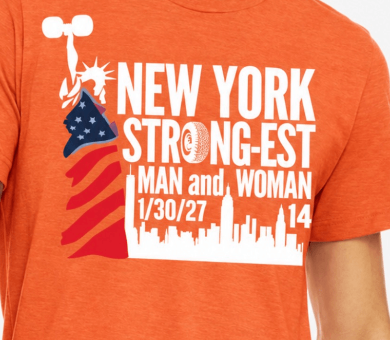 NY Strong-est Man & Woman 14 Graphic