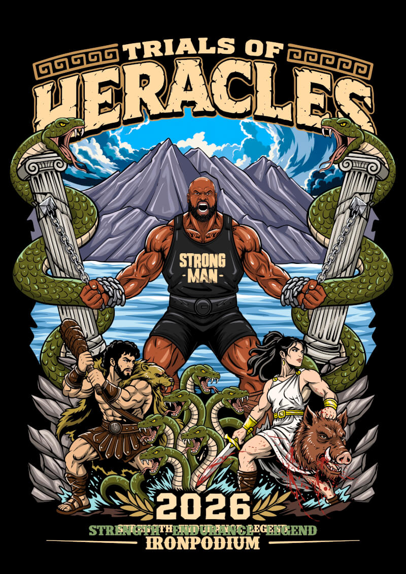 Trials of Heracles 2027: The Hydra Challenge Graphic