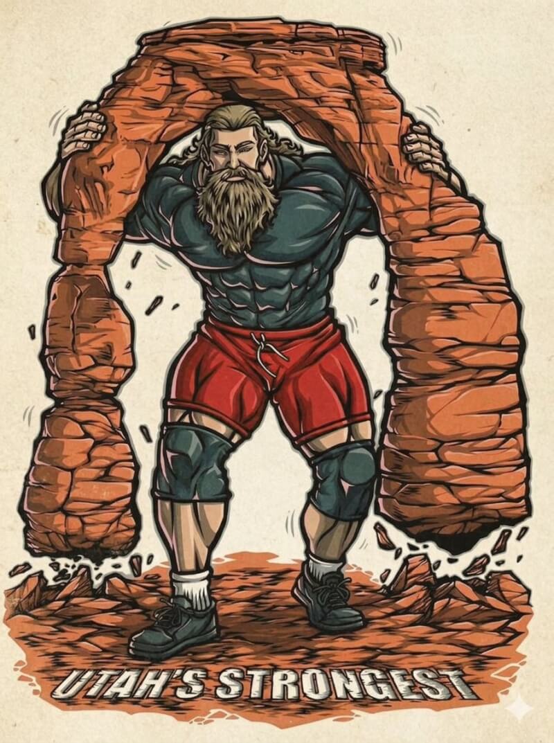 Utahs Strongest Graphic